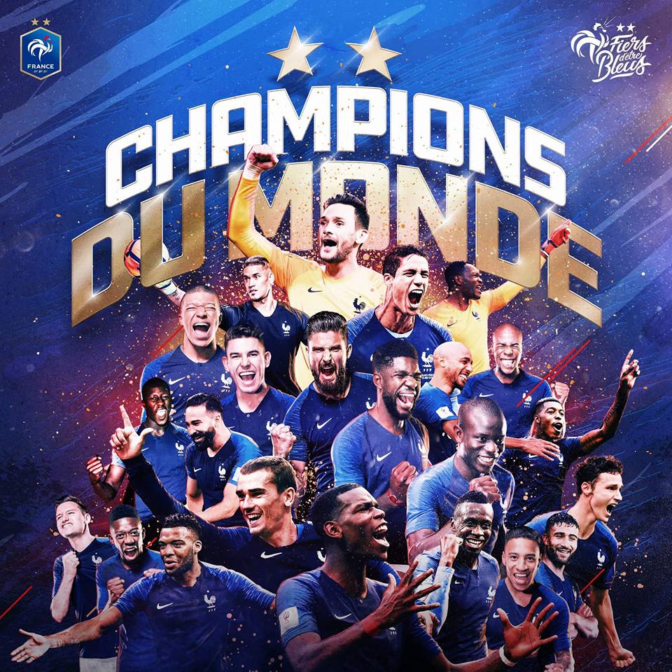 Mondial 2018. Champions du monde !